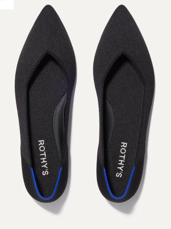 Rothy's Shoes - Rothy’s the point black flats size 7